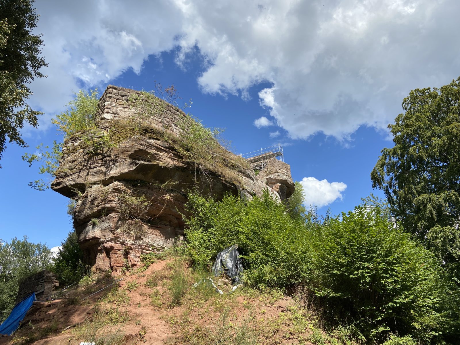 Vier-Burgen-Wanderung Elsaß - Wegelnburg