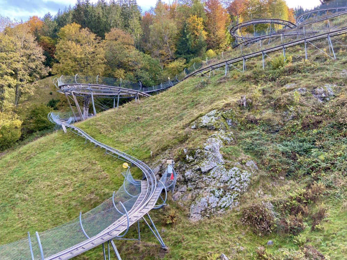 Herbst 2020: Hasenhorn-Rodelbahn Todtnau