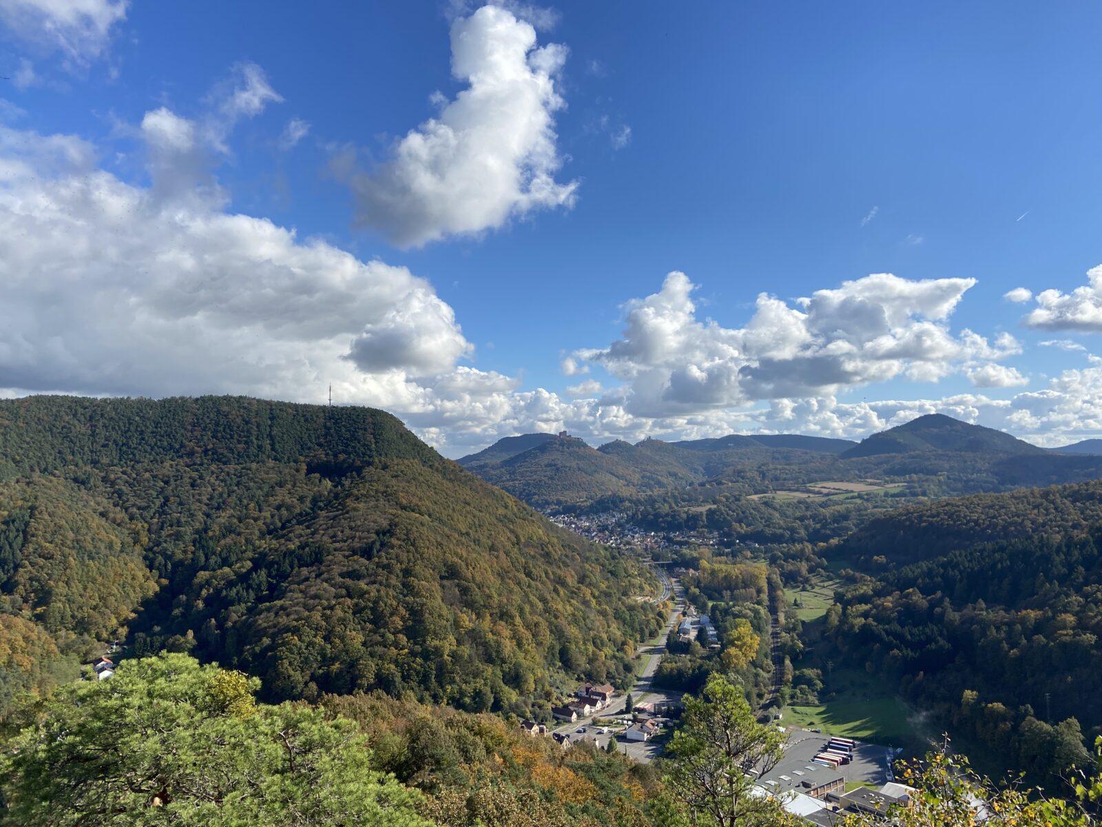Wandern in der Pfalz: Rinnthaler Höhenweg