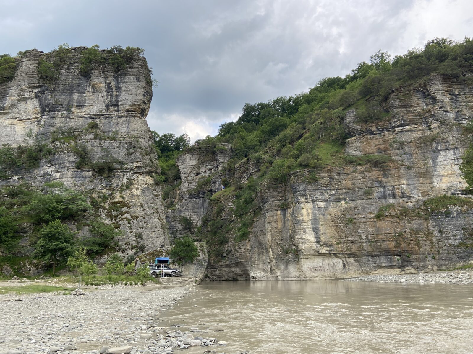 Unterwegs in Albanien: Osum-Canyon