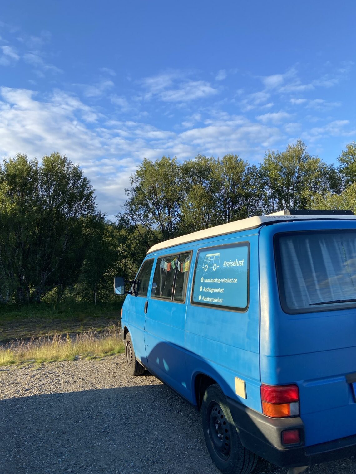 Roadtrip Nordkap: Stellplatz im Kevon Nationalpark