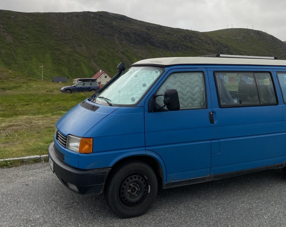 Roadtrip Nordkap: Stellplatz am Nordlandtunnel