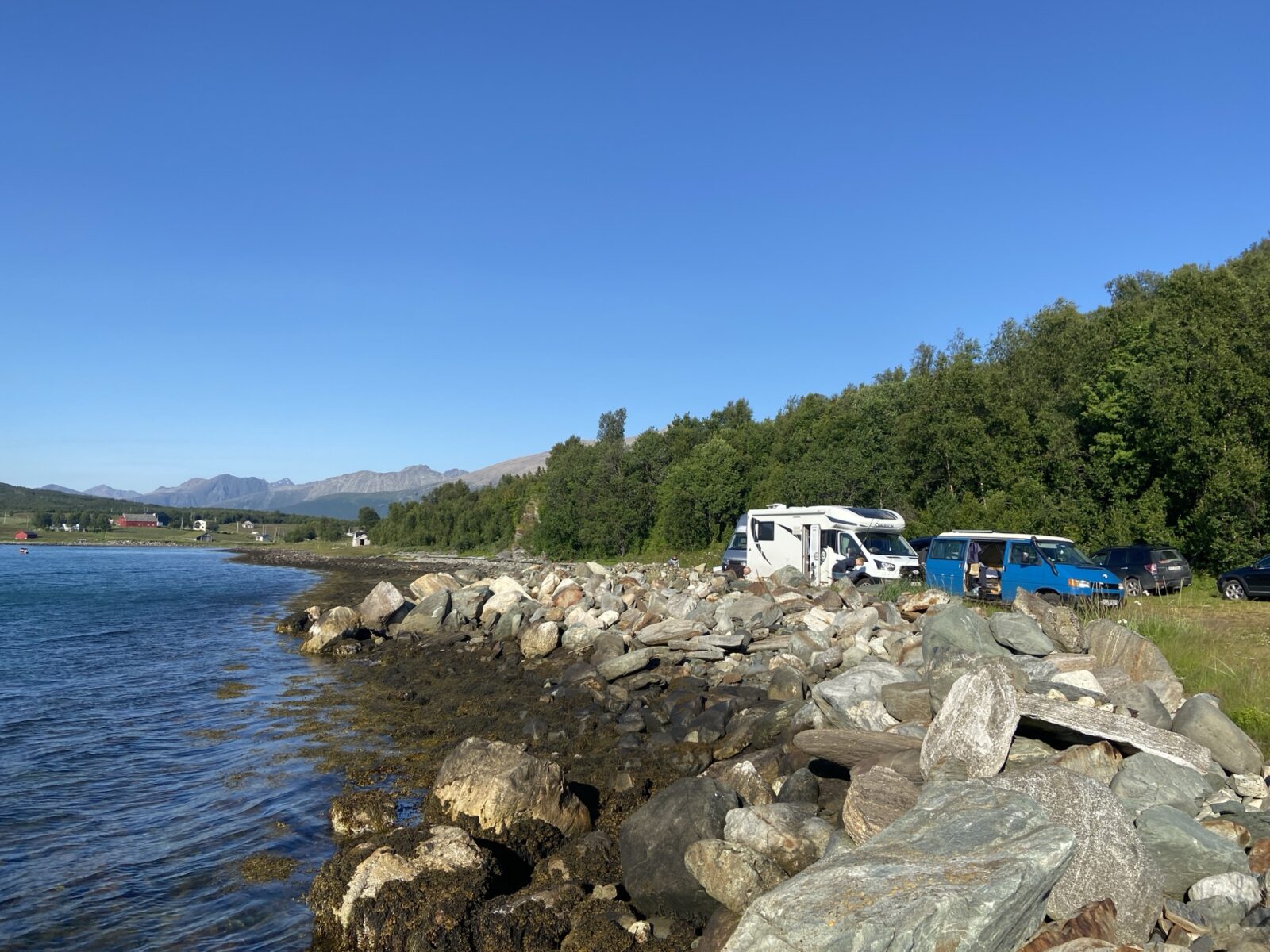 Roadtrip Nordkap: Stellplatz bei Jægervatnet