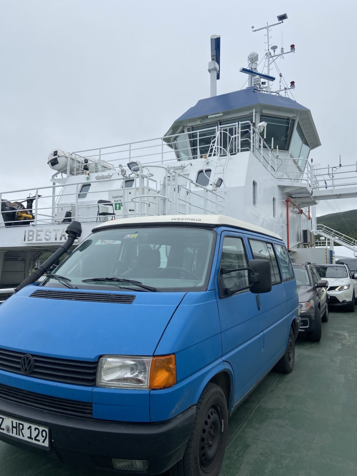 Roadtrip Nordkap: Fährfahrt Svensby - Breivikeidet