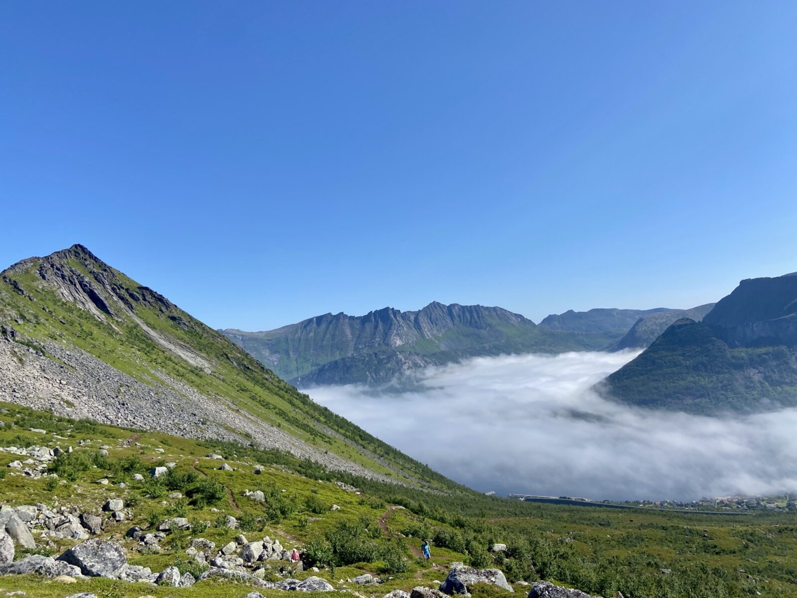 Roadtrip Nordkap: Wanderung Hesten (Senja)