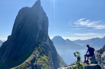 Roadtrip Nordkap: Wanderung Hesten (Senja)