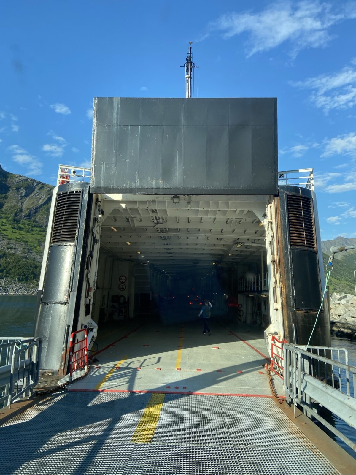 Roadkap Nordkap: Fährfahrt Gryllefjord - Andenes