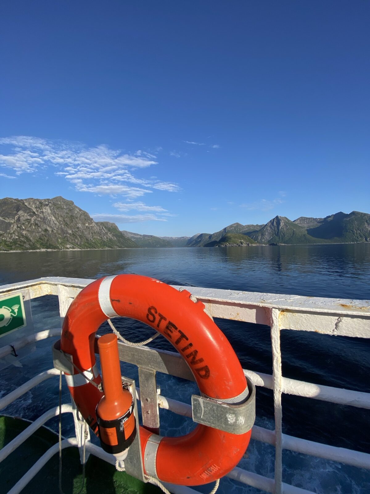 Roadkap Nordkap: Fährfahrt Gryllefjord - Andenes