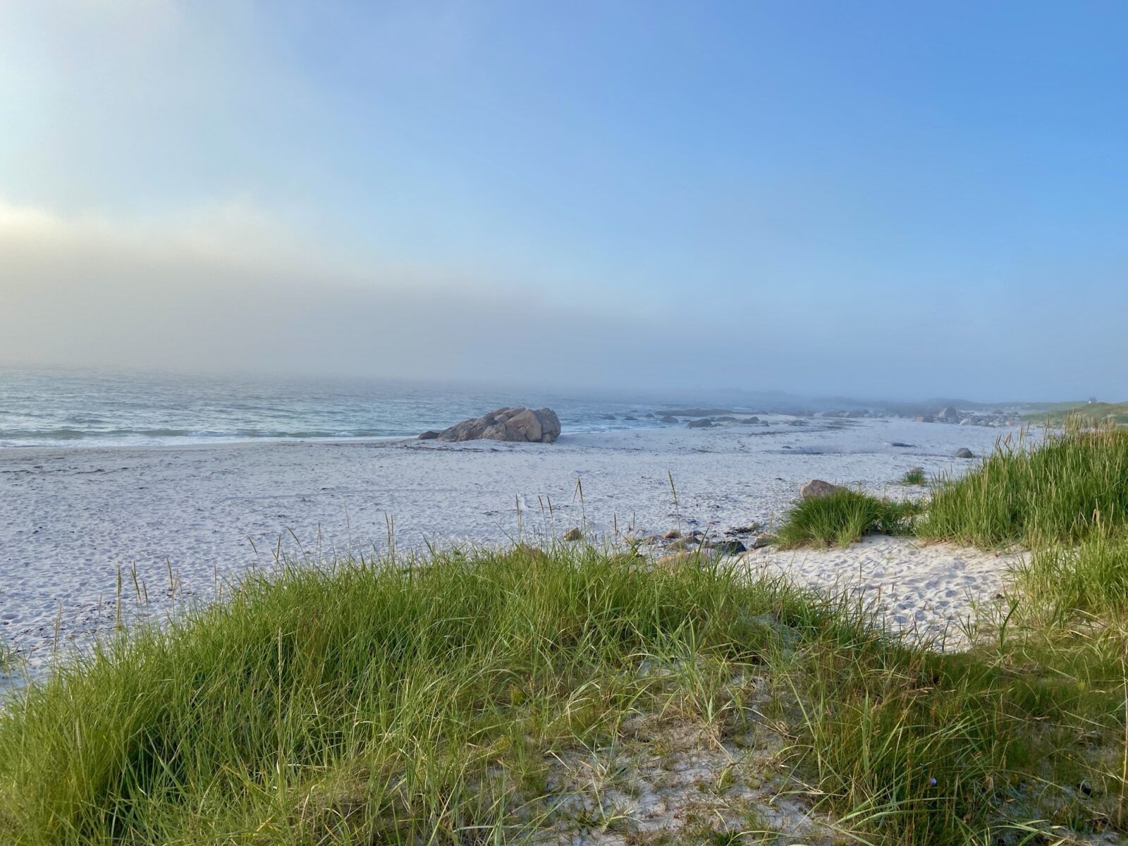 Roadtrip Nordkap: Stellplatz bei Bleik