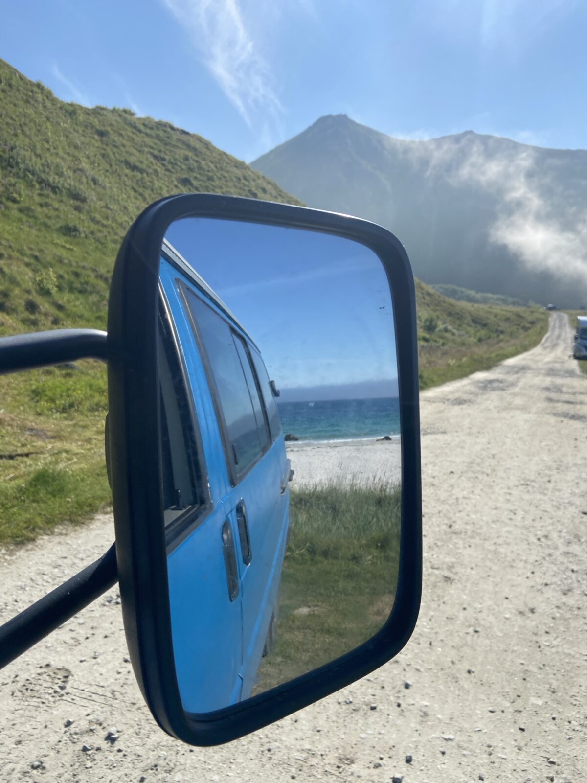 Roadtrip Nordkap: Stellplatz bei Bleik