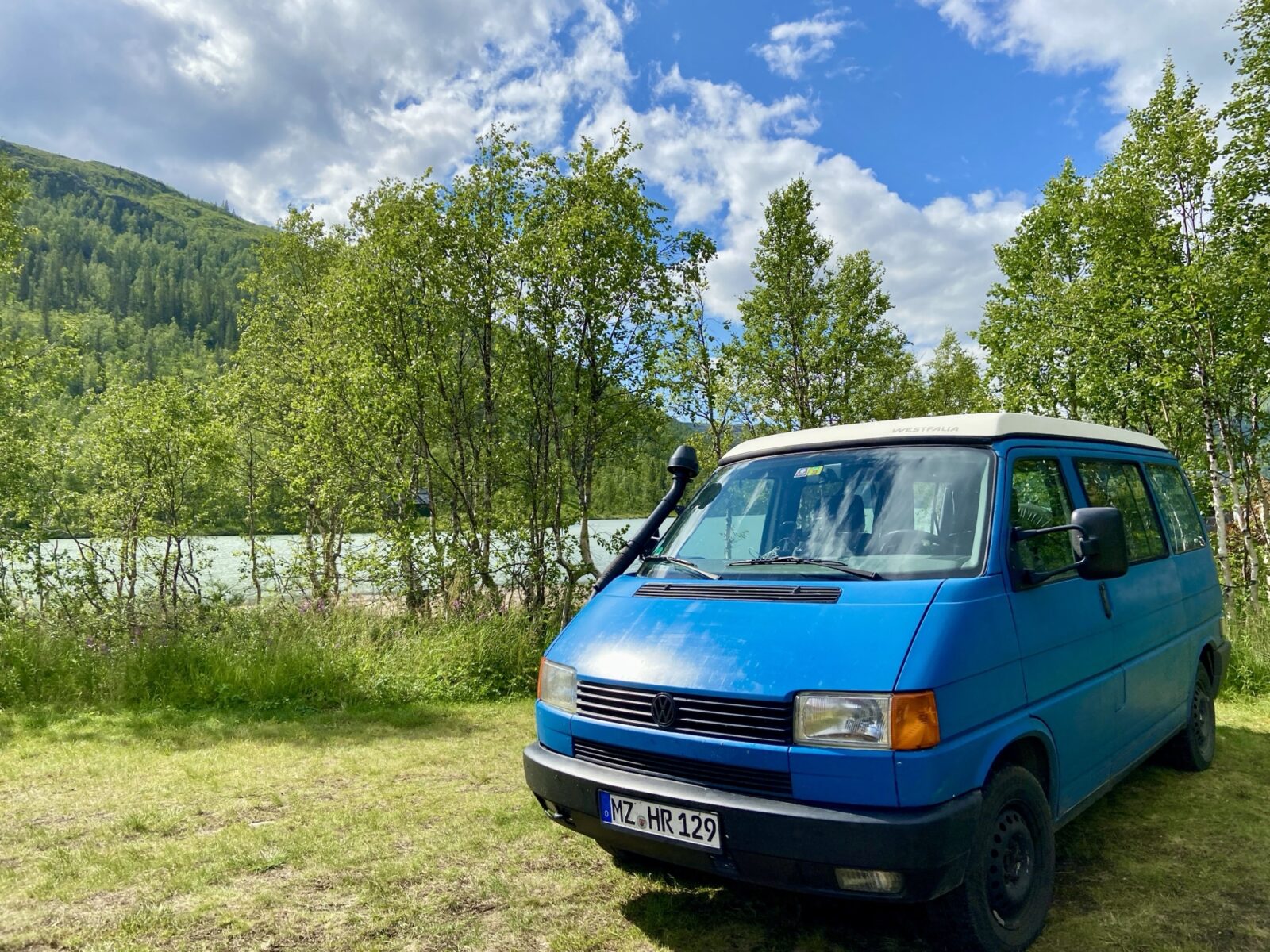 Roadtrip Nordkap: Campingplatz am Svartisvatnet