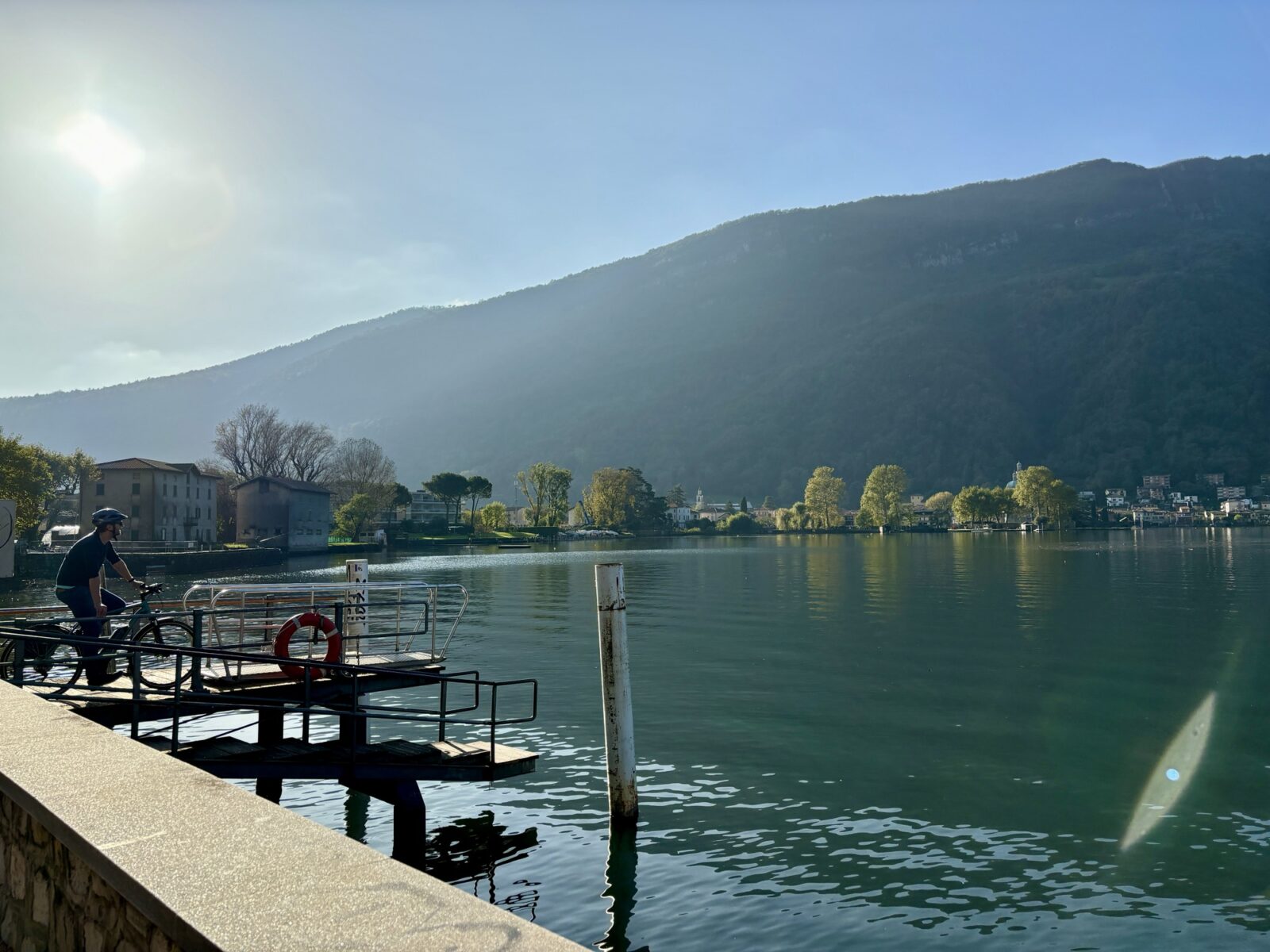 Roadtrip Oberitalienische Seen: Radtour Luganer See