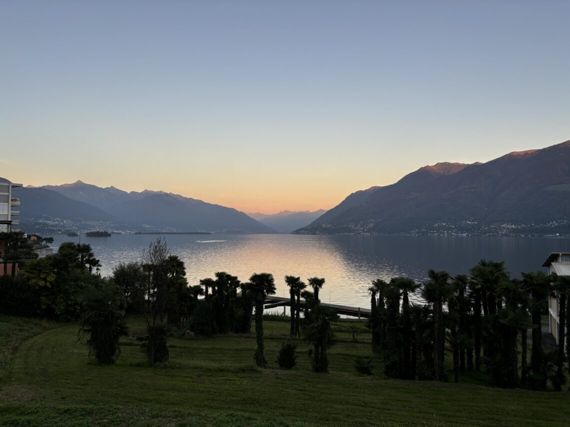 Roadtrip Oberitalienische Seen: Stellplatz in Brissago