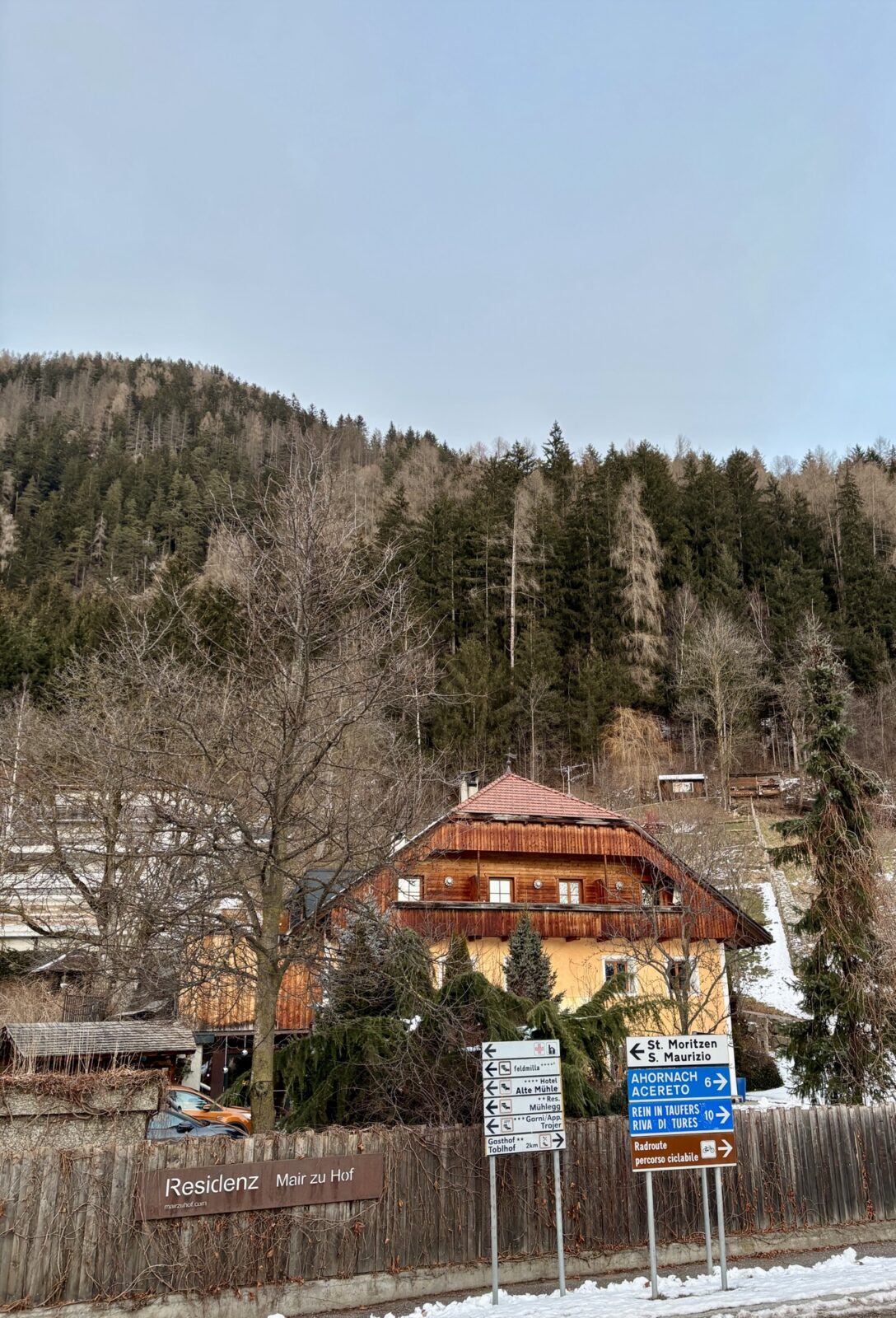 Übernachten in Südtirol: Naturresidenz Mair zu Hof in Sand in Taufers