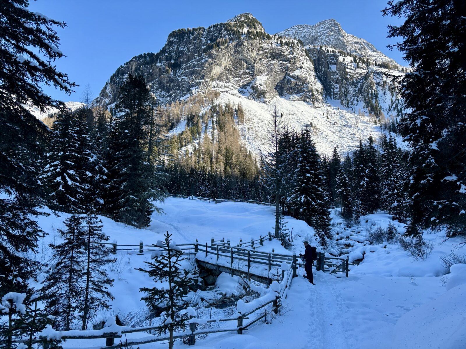 Wandern in Südtirol: Schneeschuhtour Furtalm