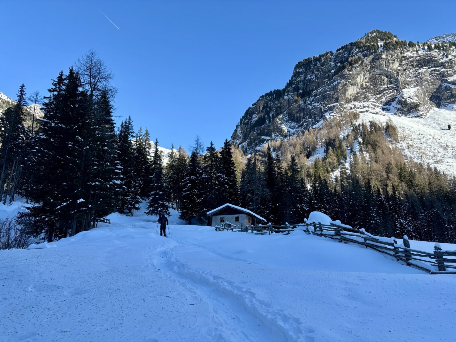 Wandern in Südtirol: Schneeschuhtour Furtalm