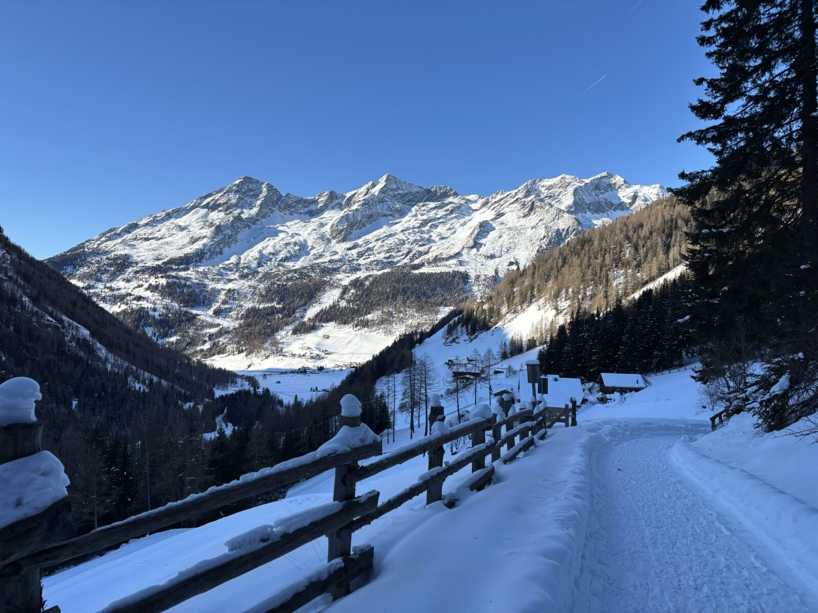 Wandern in Südtirol: Schneeschuhtour Furtalm