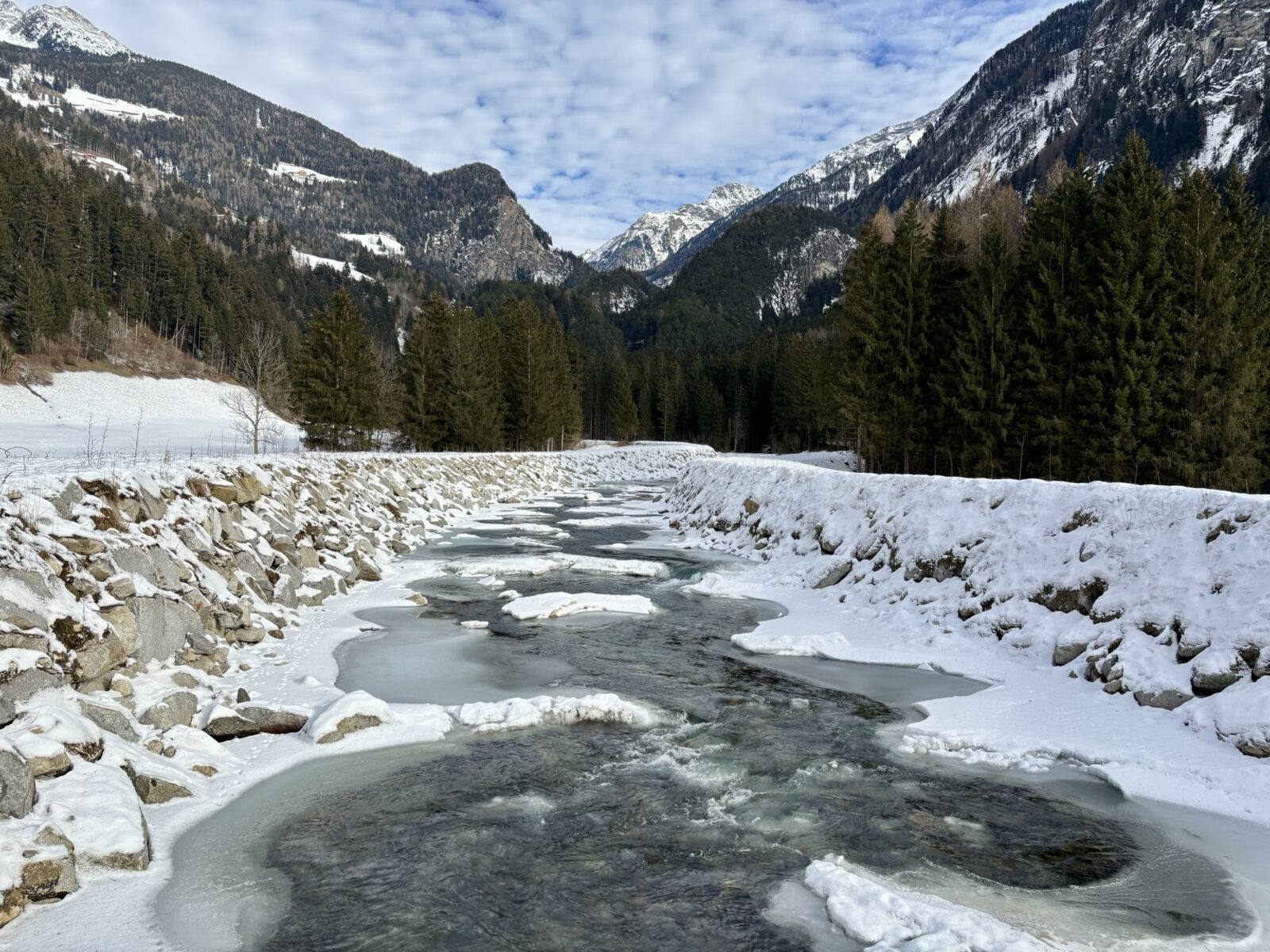 Wandern in Südtirol: Reinbach Wasserfälle