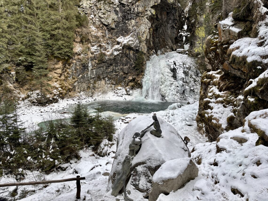 Wandern in Südtirol: Reinbach Wasserfälle