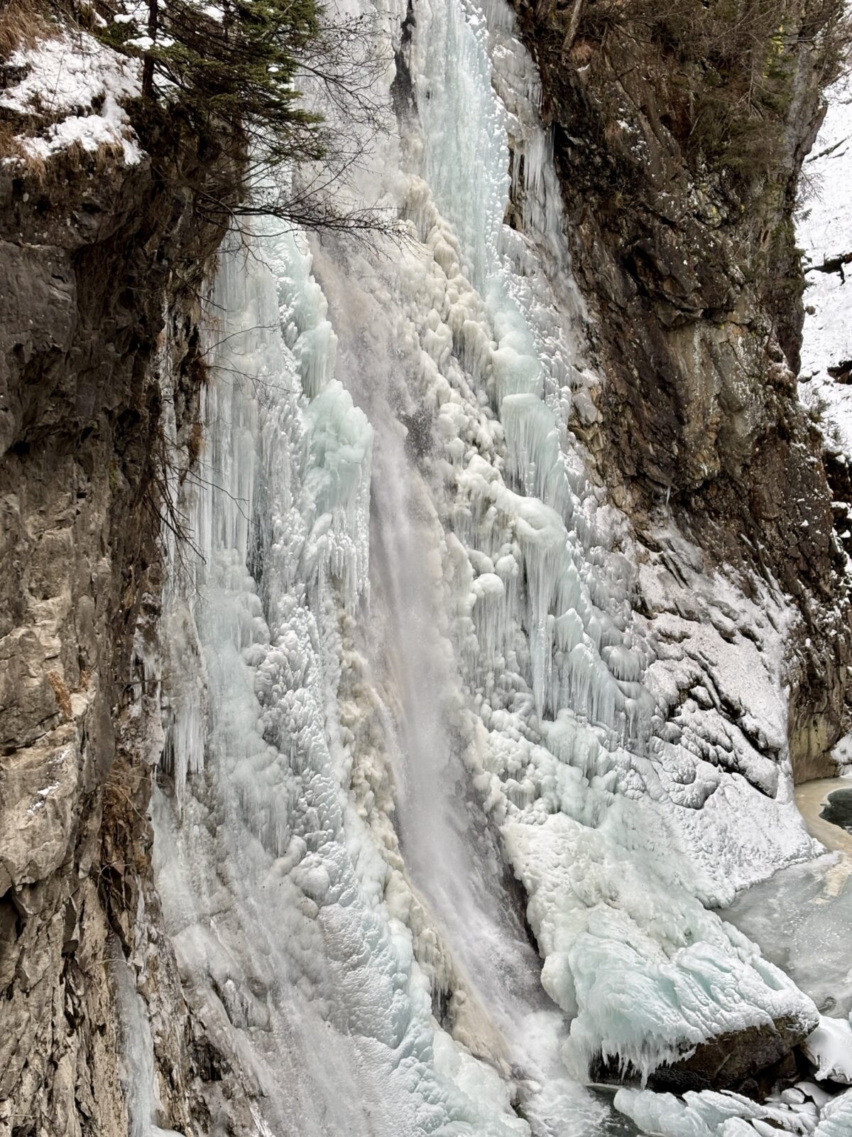 Wandern in Südtirol: Reinbach Wasserfälle