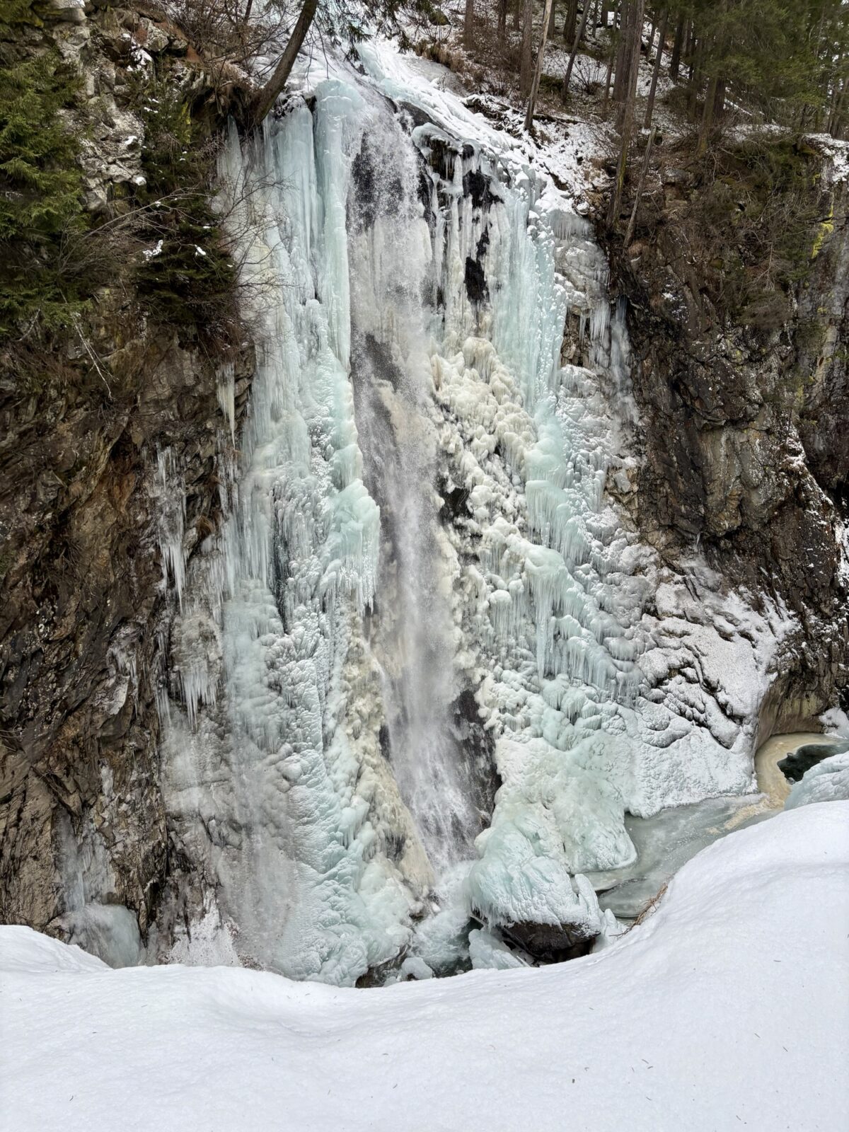 Wandern in Südtirol: Reinbach Wasserfälle