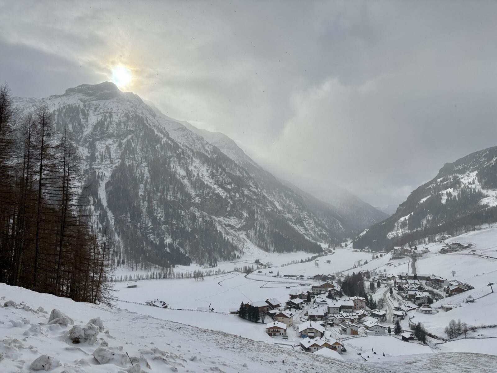 Wandern in Südtirol: Schneeschuh-Tour zur Kofleralm