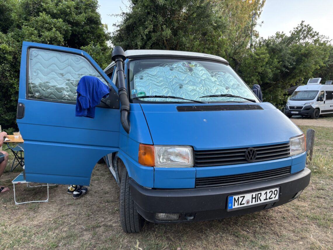 Roadtrip Sardinien: Stellplatz „Area Sosta Camper Tanca Di Orri´“