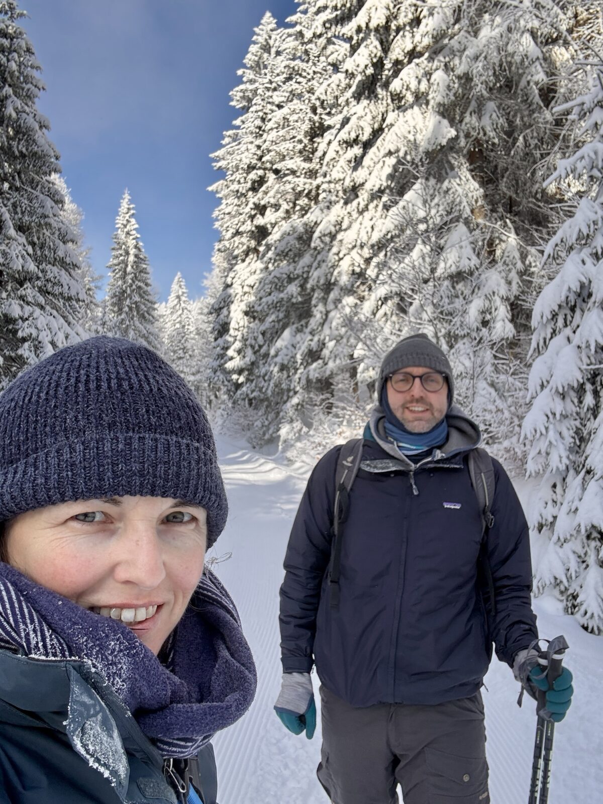 Schneeschuhwandern im Bayrischen Wald: Charmer Hütte und Kleiner Arber