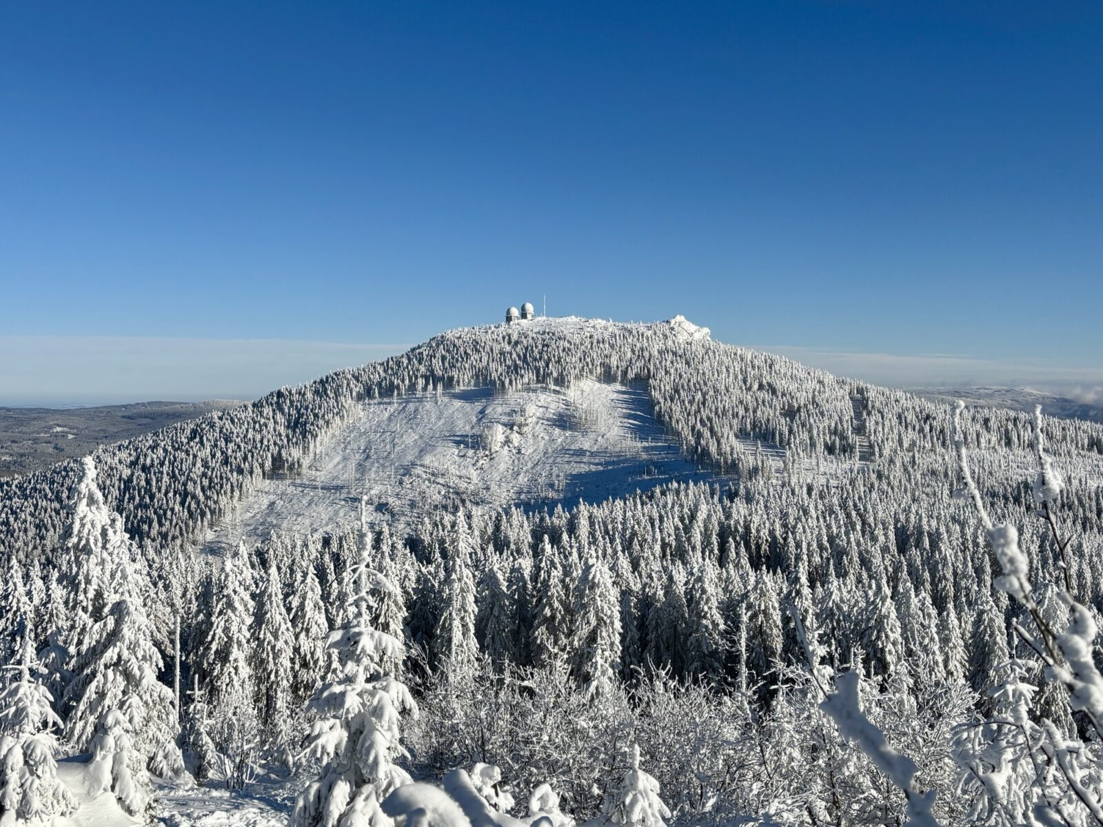 Schneeschuhwandern im Bayrischen Wald: Charmer Hütte und Kleiner Arber