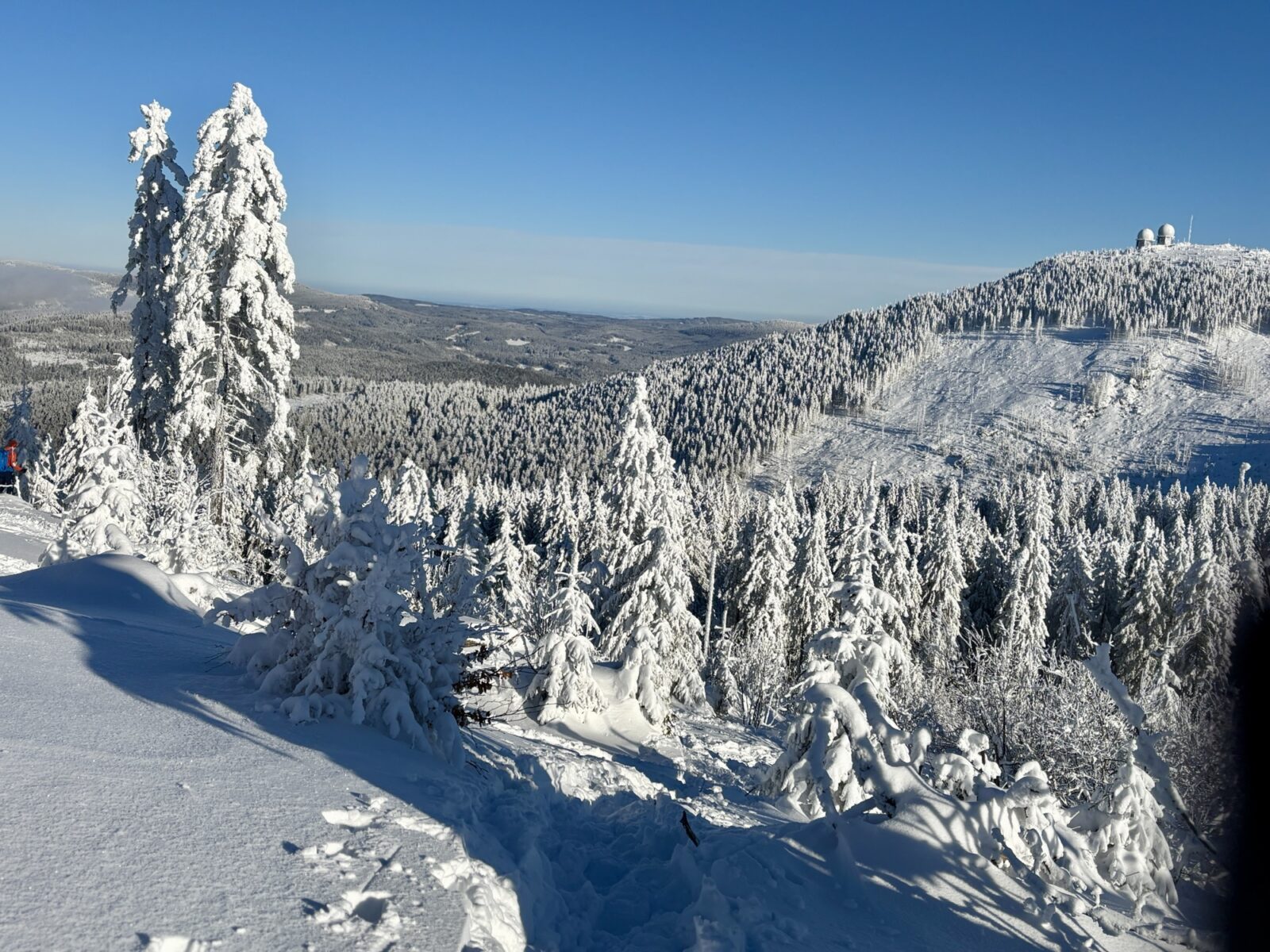 Schneeschuhwandern im Bayrischen Wald: Charmer Hütte und Kleiner Arber