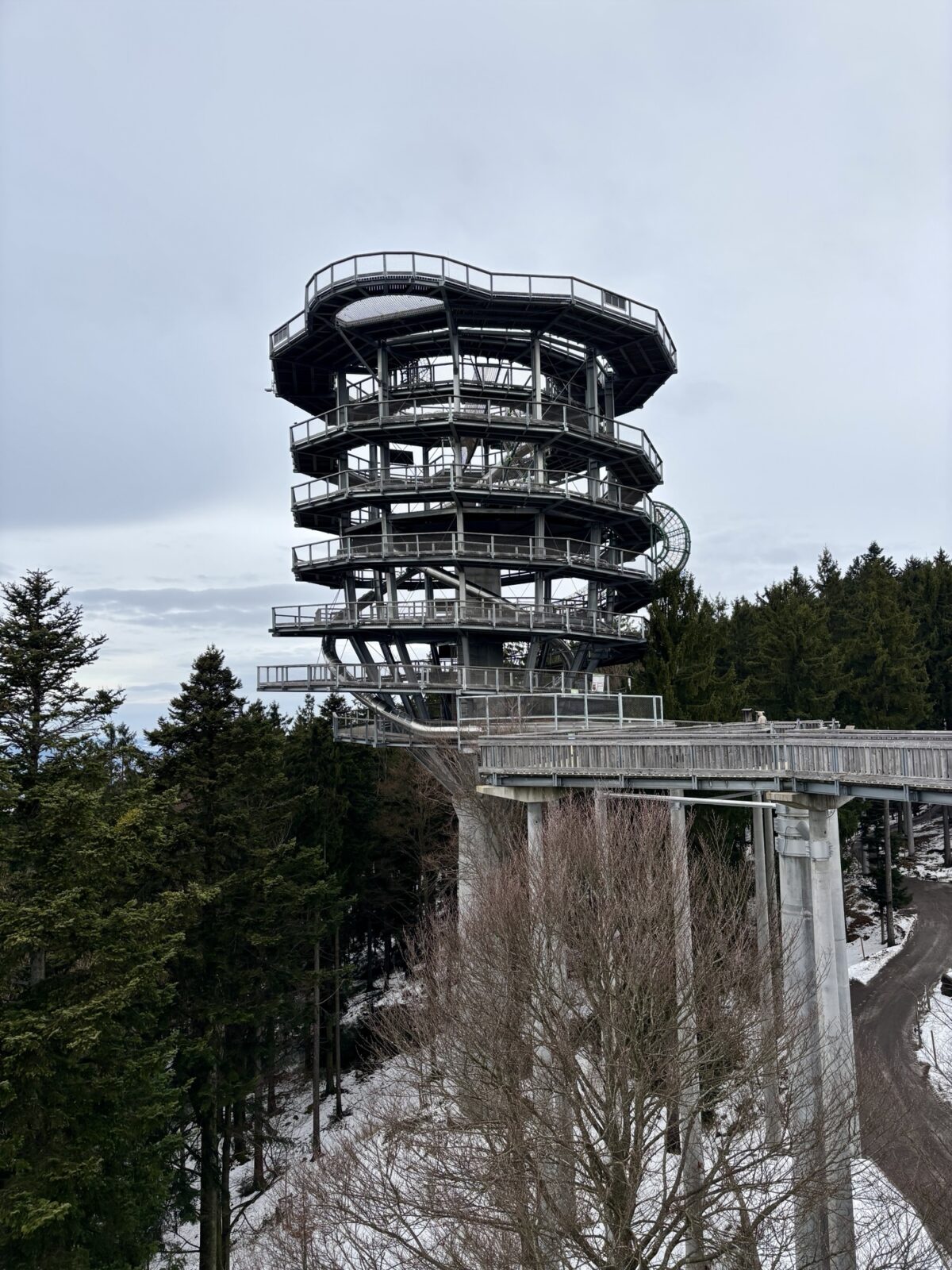 Unterwegs im Bayerischen Wald: Waldwipfelweg in St. Englmar