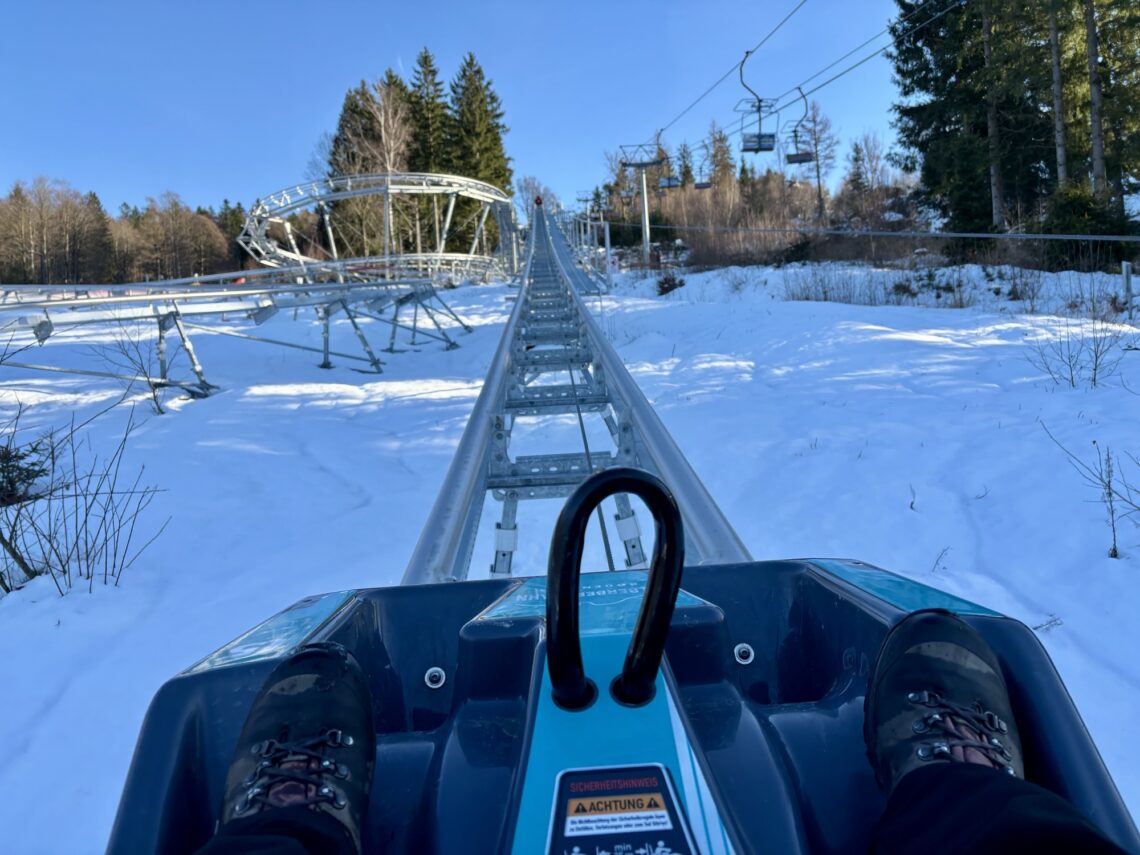 Unterwegs im Bayerischen Wald: Silberberg Coaster