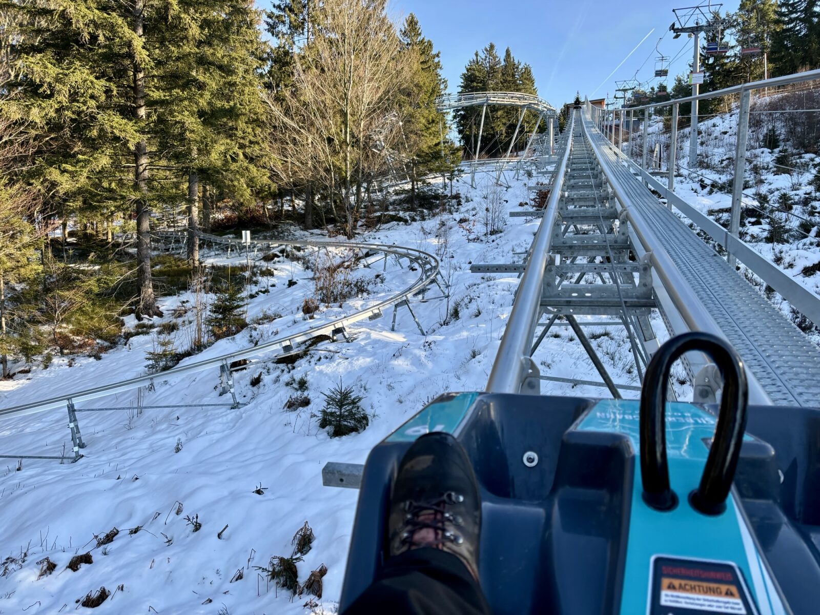 Unterwegs im Bayerischen Wald: Silberberg Coaster
