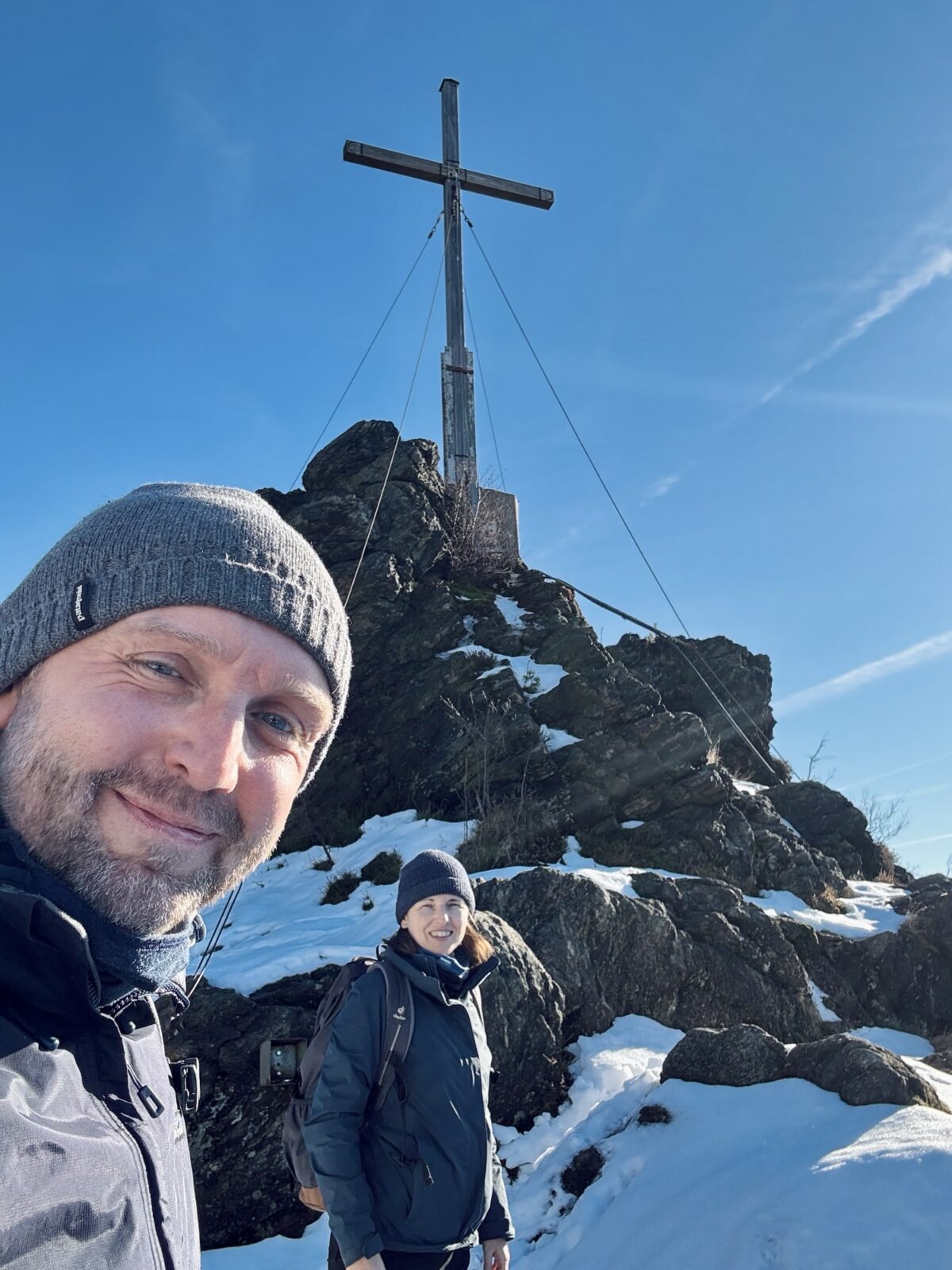 Schneeschuhwandern im Bayerischen Wald: Silberberg bei Bodenmais