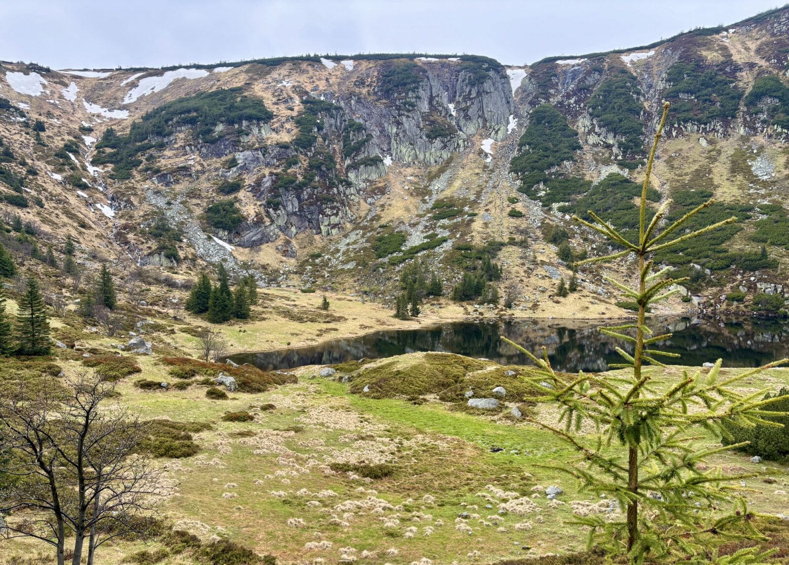 Wandern in Polen: Schneekoppe - Maly Staw - Stabskirche