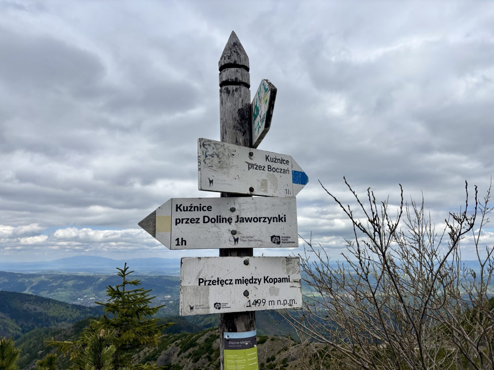 Wandern in Polen: Von Kusnice nach Murowaniec