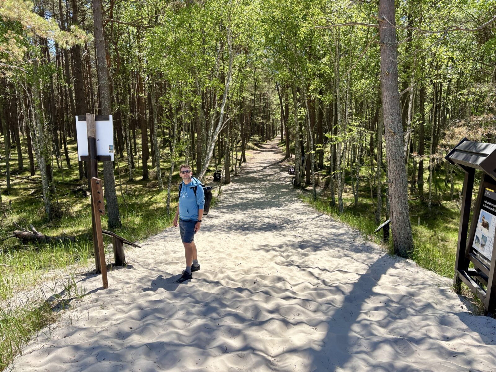 Radfahren und wandern in Polen: Slowinski Park Narodowy